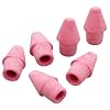 Paper Mate Arrowhead Pink Pearl Cap Erasers, 144 Count - Back to School, Classroom, Homeschool, Teacher Supplies