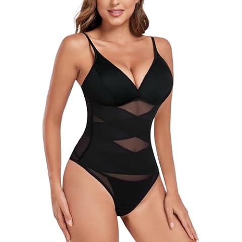Tuopuda Women's V Neck Body Shaper Cover