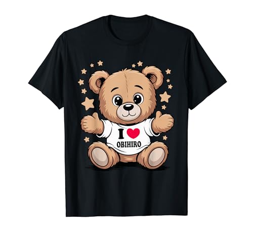I Love Obihiro Teddy Bear �эL�e�f�B�x�A��D�� T�V���c