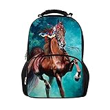 Futtermaterial: Polyester fhdc Rucksäcke Casual Frauen Rucksack Für Teenager Mädchen 3D Katze Wolf Große   Reiserucksäcke Frau Taschen Rucksack Student C665A