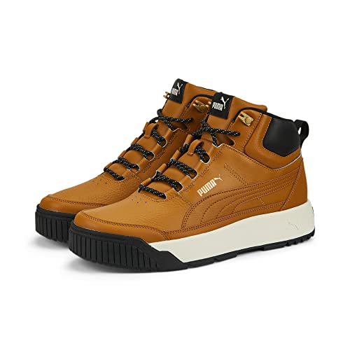 PUMA PUMA Men's TARRENZ SB II Sneaker, Desert Tan-Puma Black-Puma Team Gold, 7.5