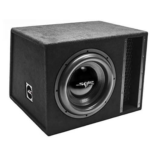Skar Audio Single 12" 2500W Loaded EVL Series Vented Subwoofer Enclosure | EVL-1X12D2