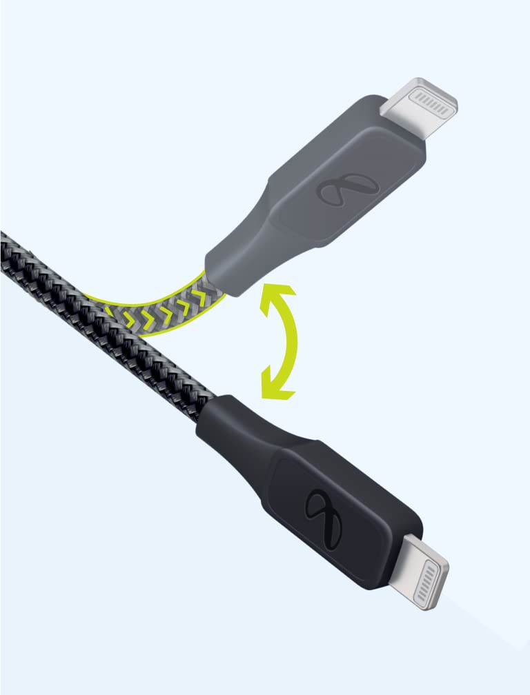 Infinitylab by Harman - InstantConnect Kablo USB-A Lightning,Siyah,1.5m