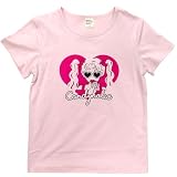[Bee] ビー 半袖Tシャツ ガールズ 女の子 ボーイズ 男の子 キッズ プリントTシャツ 春 夏 tbb02463 140cm candy×ピンク