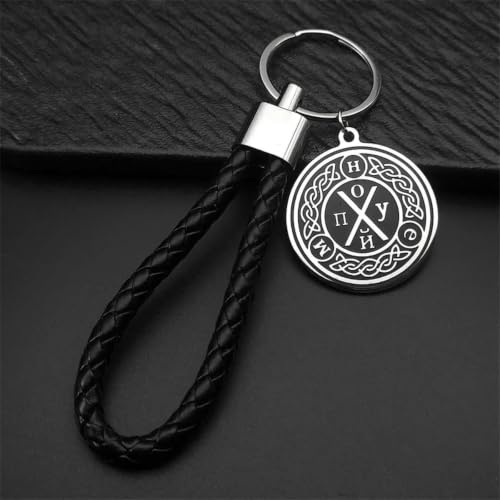 Porte-clés celtiques vikings : ne perdez plus vos clés grâce à ce bijou de sac argenté - 3