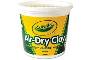Crayola Air-Dry Clay, White, 5 Lbs.