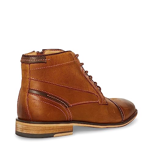 Steve Madden Men's Jefries Combat Boot, Dark Tan, 7.5 M by Steve Madden - Image 7