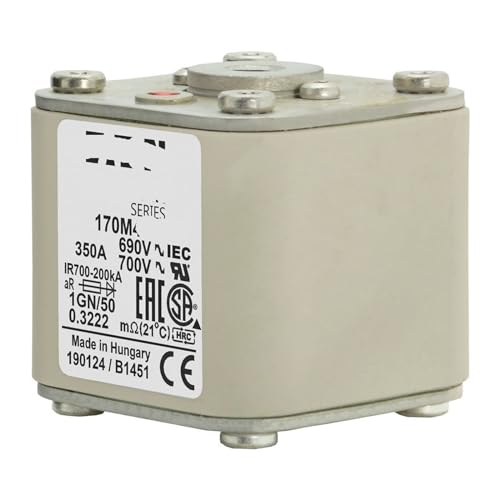 Fusible 170M4519 cartouche cylindrique industrielle calibre 350A tension 690V