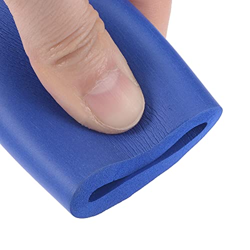 Image of uxcell Foam Tubing for Handle Grip Support, 25mm ID 35mm OD 1m Length Blue