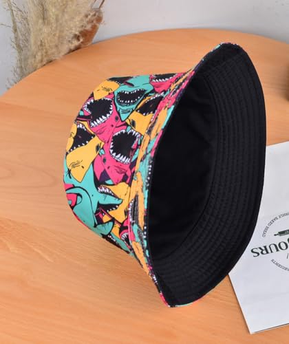 Image of Quanhaigou Bucket Hats Unisex Summer Travel Beach Fisherman Cap for Men Women Teens