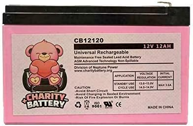 CB12-15 Kid TRAX 12 Volt 12 AH Rechargeable Replacement Battery