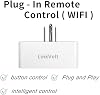 Enchufe Inteligente WiFi LINKVOLT Compatible con Alexa y Google Home, Enchufe Inteligente con Temporizador y Control Remoto por Voz y App, 2.4 GHz 4