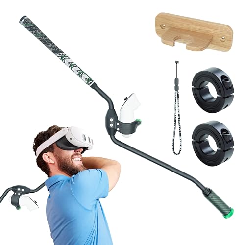 Image of DeadEyeVR - DriVR Golf Club for Quest - Realistic VR Golf Simulator Handle - Weighted VR Golf Club Grip for Enhanced Play (DriVR Apex)