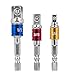 Impact Grade Socket Adapter/Extension Set, Turns Power Drill Into High Speed Nut Driver, [3 in a Pack] 1/4", 3/8", and 1/2" Drive, Socket to Drill Adpater for Impact Drivers, Best Tools Gift for Men