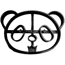 YNGLLC Panda Bear Bamboo Eating Animal Detailed Cookie Cutter, Made in USA, 1 Piece