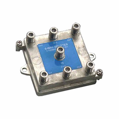 Module de répartition coaxial Leviton 1x6 Passive TV CATV Splitter 1 GHz
