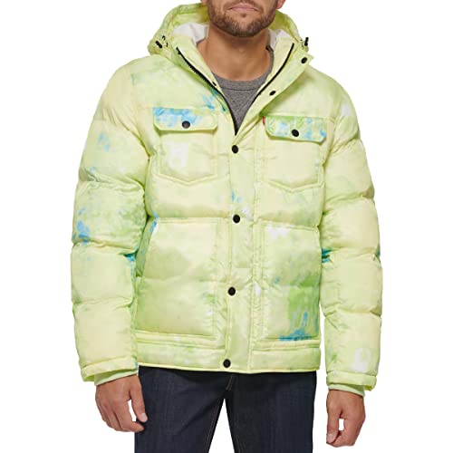 Image of Levi's Men's Performance Hooded Puffer Trucker Jacket (Regular & Big & Tall Sizes)