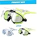 Pesoncarl 2 PCS Kids Goggles Anti-Fog Kids Swim Goggles Clear Wide View Toddler Swim Adjustable Buckle Swimming No Leaking Toddler Goggle for 3-16 Girls Boys