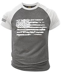 Grey - Distressed American Flag