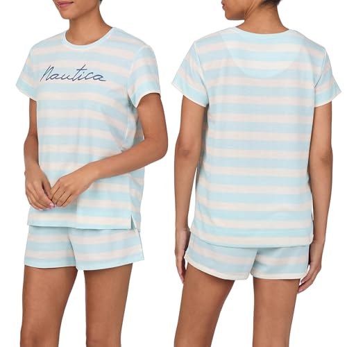 Image of Nautica Matching 2 & 4 Piece Pajamas for Women Set - Mix & Match Options