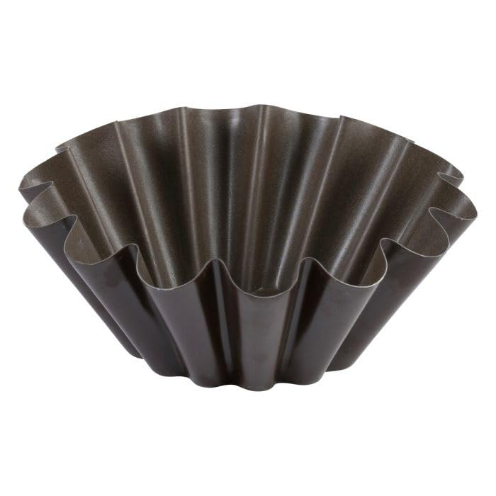 Gobel - Moule à Bricohe Grosses Côtes - Ø 24 cm - Fond Plat - Acier - Revêtement antiadhérent bicouche Garanti sans PFAS - Qualité Professionnelle –...