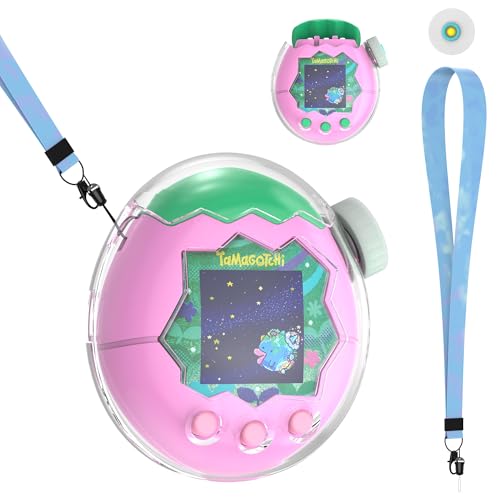 Coque transparente Tamagotchi Paradise accessoire boîtier rigide et protection d'écran