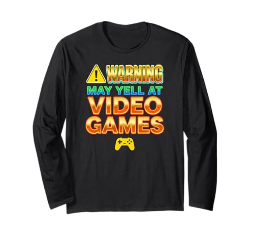 Funny Gamers Gaming Warning May Yell At Video Games ����T�V���c