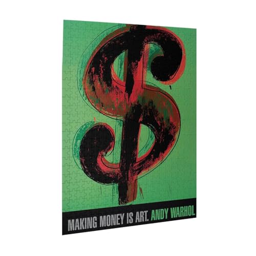 500ピース ジグソーパズル アンディ・ウォーホル ポップアート 木製 52*38cm パズル装飾画 Jigsaw 部屋飾り インテリア プレゼント Picture puzzle 壁掛け壁画 じぐぞーパズル 知育玩具 脳チャレンジ おしゃれ 親子ゲーム コレクション