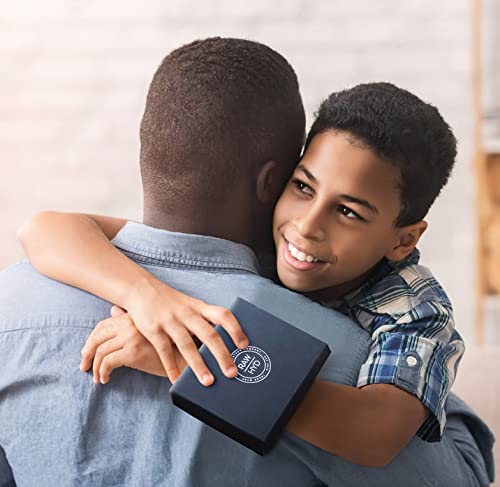 Raw Hyd Leather Baseball Wallet - Rfid Blocking Stitched Mens Leather Wallets - Baseball Wallets For Men - Full-Grain Leather Bifold Wallets For Men – Baseball Gifts For Men #TOP5