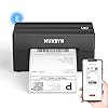 MUNBYN Bluetooth Thermal Label Printer, 130B Wireless 4×6 Shipping Label Printer for Shipping Packages Small Business Office or Home, Compatible with iPhone Android iPad Windows macOS Chrome Etsy eBay