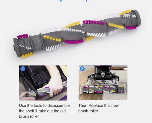 Vacuum Cleaner Brush Roll Compatible with Bissell Cleanview Swivel Rewind Pet Part 2252 2254
