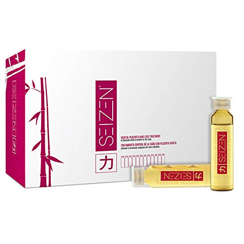 Seizen | Ampollas Anticaida Para Cabello Con Placenta Vegetal (12 X 9 ml)