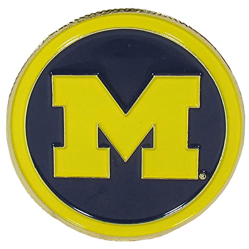 Siskiyou Sports Ncaa Michigan Wolverines Unisex Fan Shop Golf Ball Marker, Logo, Team Colors #TOP5