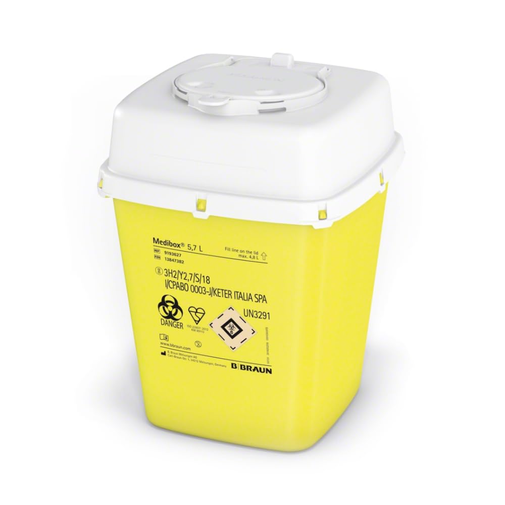TZ-2208 Kanülensammler, 5.7 Liter Fassungsvermögen, 25 Stück