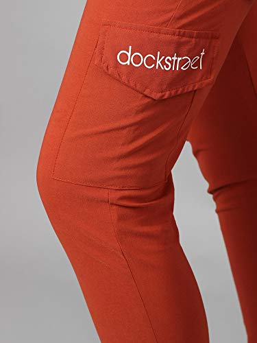 Image of dockstreetWomen Lowers Bz17fire Brown dckprnttoko Mfire Brown dockstreet Pocket Desgin M