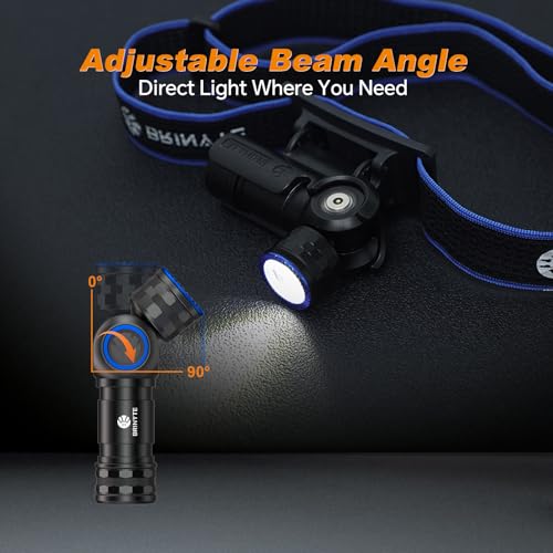 Lampe frontale 520 lumens pour travailler les mains libres