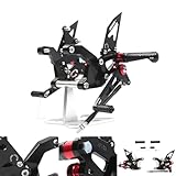 Arashi (Version 2.0) Rearsets for Kawasaki Z900 ZR900 2020-2022 Motorcycle Accessories Adjustable Footrests Foot Peg Rear Sets Z ZR 900 Black 2021