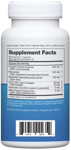 image for Instaflex Advanced Joint Support Supplement - Turmeric, Resveratrol, B