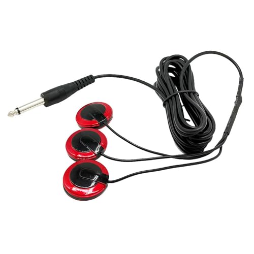 QIEIEI Guitar Adhesive Microphone Pickup for Guitar Bass Violin Banjo Mandolin Ukulele Piezo Stable Guitar Pickups