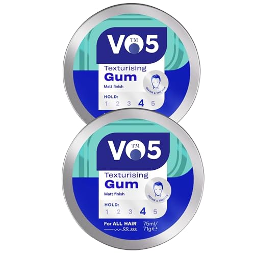 VO5 Texturising Gum Matt Finish 75ml Pack of 2