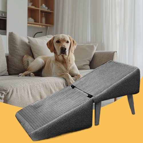 Hunderampe Fürs Bett, Klappbare Treppe Für Sofa, Hocker Für Kleintiere & rutschfeste Katzenrampe Multifunktional
