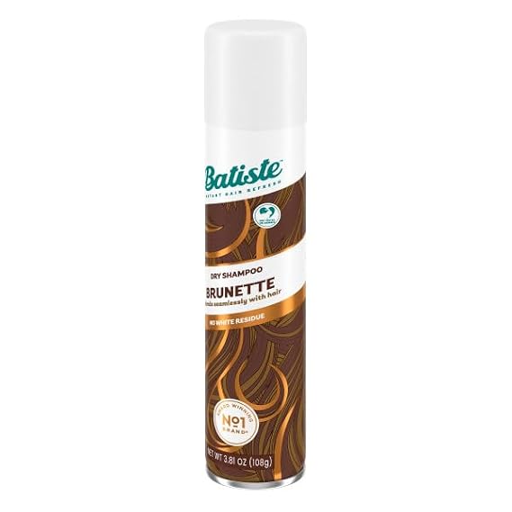 Batiste Shampoo Dry Medium Brunette 6.73 Ounce (199ml) (6 Pack)