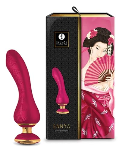 Shunga Sanya Raspberry 18,5 cm sextoy vibromasseur silicone