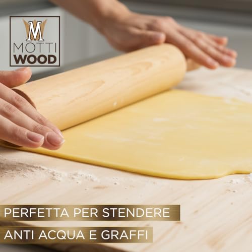 Planche à pâtes avec marche de stabilisation sapin 70x40cm - 6