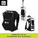 Gear Beast Running Backpack for Men and Women - Lightweight Running Vest & Phone Holder for Jogging, Hiking and Cycling - Compatible with Most Smartphones, Black
