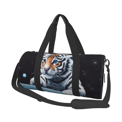 Sac de voyage pliable noir et grand sac de sport pour week-end