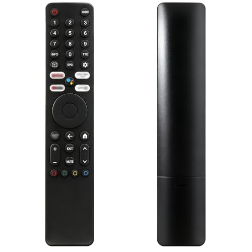 XMRM-ML Mando a Distancia Bluetooth para Xiaomi MI Q1 P1 Smart TV, Voice Control Remoto Reemplazo para MI 55' 75' 43' QLED 55' 32' Séries con Teclas de Acceso Rápido y Control por Voz