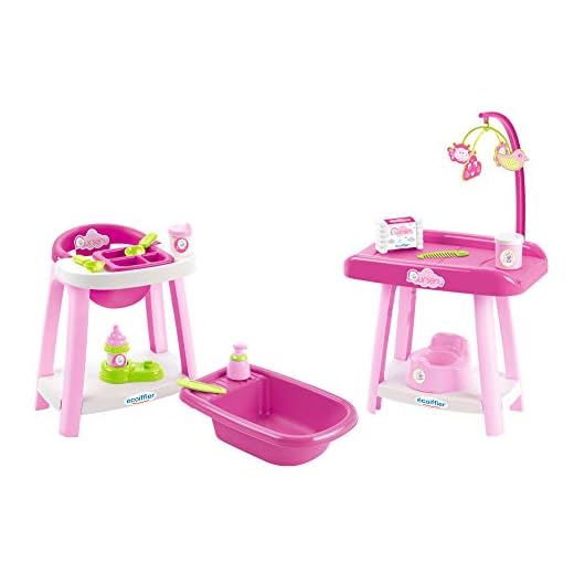 Jouets Ecoiffier – 3 en 1 Nursery, 2878