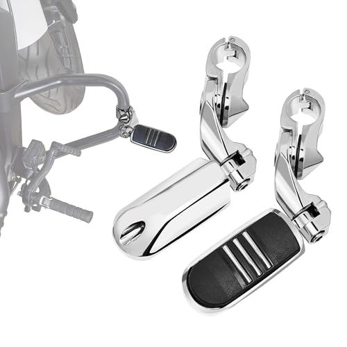 Repose-pieds moto Harley 3,2 cm réglables noirs paires custom