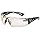 bollé Safety 40209, Rush+ Safety Glasses Platinum®, Black & Grey Frame, CSP Lenses